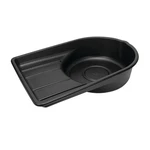 Performance Tool Drain Tub, 7.5-GAL., Black, Model# W4072. Fixed Price $49.99.