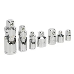 Sealey AK2737 Universal Joint And Socket Adaptor Set 7PC 1/4 3/8 1/2SQ Drive. Fixed Price $51.14.