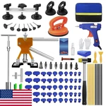 97PCS Dent Puller Kit Car Removal Paintless Repair Golden Lifter Bridge Auto Bod. Fixed Price $57.94.