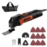 Vevor Oscillating Multitool 4A Corded 6 Speeds Led Work Light 13 Pcs Access. Fixed Price $68.87.