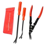 Shmzk 3 Pcs Auto Clip Pliers Set And Fastener Remover, Car Trim Removal Red. Fixed Price $16.99.