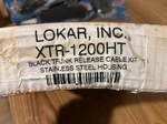 Lokar XTR-1200HT Black Trunk Release Cable Kit With Stainless Housing. Fixed Price $199.99.