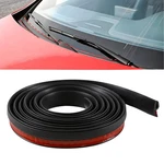 Hbxdeco Car Front Windshield Rubber Seal Strip, 2M/6.5FT Weather Black. Fixed Price $10.90.