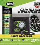 Slime Smart Spair Plus Car/trailer Tire Repair Kit W/ 12V Inflator 50165. Fixed Price $25.00.
