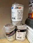 3! Norton 66261131511 6" A2750P No-fil Ao Paper Psa Vacuum Disc Roll P180 Grit. Fixed Price $122.55.