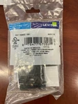 Leviton 1-PORT Renu Insert, Onyx Black RE640-0B1. Fixed Price $7.00.