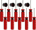 10 Pcs 6523339 Valve Core Removal Tool W/4 Tire Dust Cap Automotive Car.... Fixed Price $12.98.