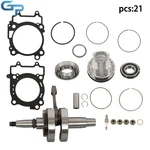 Complete Engine Rebuild Kit Crankshaft Piston Gasket For Polaris All 570 Models. Fixed Price $297.07.