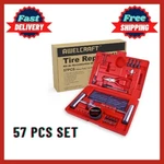 Awelcraft Heavy Duty Tire Repair Tools Kit - 57 Pcs Set Truck Box Plug. Fixed Price $49.89.