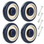Atpeam Shopping Cart Wheel Replacement Kit 5" Diameter Inch, Blue. Fixed Price $23.79.