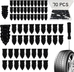 Tire Repair Nails 70PCS, Rubber In Tyre Screws Plugs Flat Fix. Fixed Price $26.67.