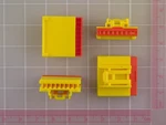 Lot Of 215 Te Connectivity 2098407-1 Position, Automotive Housing For Female. Fixed Price $199.99.