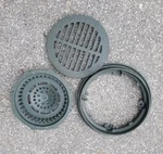 Josam 32200-81 12" Round Top Super-flo Floor Drain 039240T 039270T Cast Iron. Fixed Price $285.00.