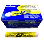 Box Of 12 Markal White Tire Chalk Paint Sticks Crayon Surface Marker Graffiti. Fixed Price $29.99.