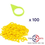 Checkpoint Wheel Nut Indicator - 36MM Yellow Pointer Truck/trailer X 100. Fixed Price $74.97.