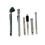 6 Pcs Vintage Allstate, Tru-flate 17-525 Tire Gauges And Assorted Repair Tools. Fixed Price $29.97.