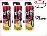 3X Road Instant Fix Tire Easy Hose Inflator Air Filler Sealant 16OZ. Fixed Price $21.50.