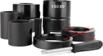 Leaf Spring Bushing Tool Kit, 20 Ton Master Set For Meritor Freightliner, Read. Fixed Price $350.00.