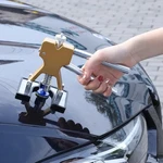 Car Paintless Dent Puller Kit Suction Cup Hail Removal Tool Set. Fixed Price $21.96.