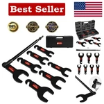 Pneumatic Fan Clutch Wrench Kit 8PCS Removal Set Black HW9212 Betooll 43300. Fixed Price $78.21.