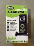 Slime Cordless 3-IN-1 Powerful Tire Inflator, Backup Bank & Led. Fixed Price $39.99.
