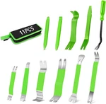 Gooacc 11 Pcs Trim Removal Tool Kit, Metal Pry Auto Fastener Remover Ba. Fixed Price $30.53.