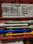 Lti Tools 1/2" Drive Wheel Torque Extension Kit LT-1460 5 Piece Set. Fixed Price $125.00.