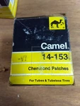 14-153 Camel Brand Tire Patches 24 Per Box. Fixed Price $10.00.