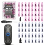 Snyzu Tire Repair Rubber Nail Kit, 60 Pcs + Screwdriver,. Fixed Price $11.16.
