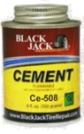 Black Jack CE-508 Tire Repair Clear Cement 8OZ BJCE508. Fixed Price $15.99.