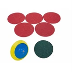 8" Hooked Backing Pad, 5PC 36 Grit And 24 Disc. Fixed Price $101.99.