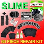 Slime 60 Piece Tube Tire All Rubber Repairs Patch Kit 2033 Scuffers & Cement. Fixed Price $23.79.