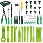 Gooacc 102PCS Trim Removal Tool, Auto Push Pin Clips+ Remover Green. Fixed Price $31.37.