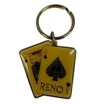 Vintage Blackjack 21 Cards Enamel Keychain Keyring Ace And. Fixed Price $9.99.