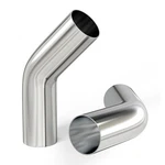 Gasher 2PCS 45 Degree Aluminum Alloy 4" Od Intercooler/air Intake Tube. Fixed Price $84.87.