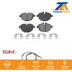 Rear Semi-metallic Disc Brake Pads And Wear Sensors Kit For Bmw X3 X4 KSW-100820. Fixed Price $44.19.