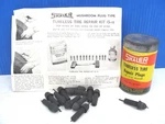 1944 Shaler Bicycle Auto Tubeless Tire Repair Kit Mushroom Plugs Complete Nos. Fixed Price $19.99.
