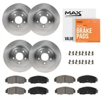 Front & Rear Brake Rotors + Ceramic Pads For 2016-2019 2020-2022 Toyota Prius. Fixed Price $160.03.
