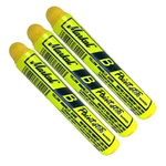 3 Markal B Yellow Tire Chalk Paint Sticks Crayon Surface Marker Graffiti Art. Fixed Price $8.88.