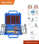 Tire Repair KIT,46PCS Heavy Duty Plug With Universal Patch. Fixed Price $22.79.