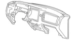 Genuine Ford Instrument Panel 4L5Z-1004320-BAA. Fixed Price $430.39.