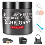 Leather Recoloring BALM,8.5OZ Restorer,dark Gray Repair.... Fixed Price $27.38.