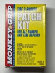 Monkey Grip 08065-M Kit Tire Bike Tube Rubber Repair Patches Buffer Cement. Fixed Price $9.95.