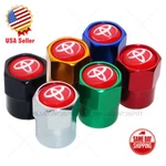 Hex For Red Toyota Emblem Car Wheels Tire Air Valve Caps Stem Dust Cover Sport. Fixed Price $8.99.