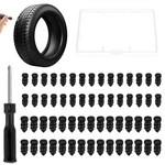 Gjinxi 60PCS Tire Repair Rubber Nail With Screwdriver, Plug Kit,.... Fixed Price $10.99.