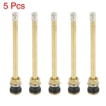 5PCS TR574 Tubeless Valve Stem Vacuum Tyre Gold Tone For Bus Truck. Fixed Price $32.01.