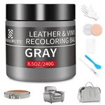 Leather Recoloring BALM,8.5OZ Restorer,gray Repair Kit .... Fixed Price $25.96.