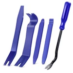 Gooacc Auto Trim Removal Tool Kit No-scratch Pry For 5PCS, Blue. Fixed Price $12.91.