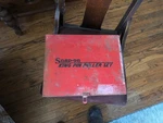Vintage Snap On Tools King Pin Puller Set Original Case CG-220A. Fixed Price $200.00.