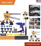 Manelord Stainless Steel Auto Puller Kit - Perfect For Any Vehicle Dents. Fixed Price $51.99.